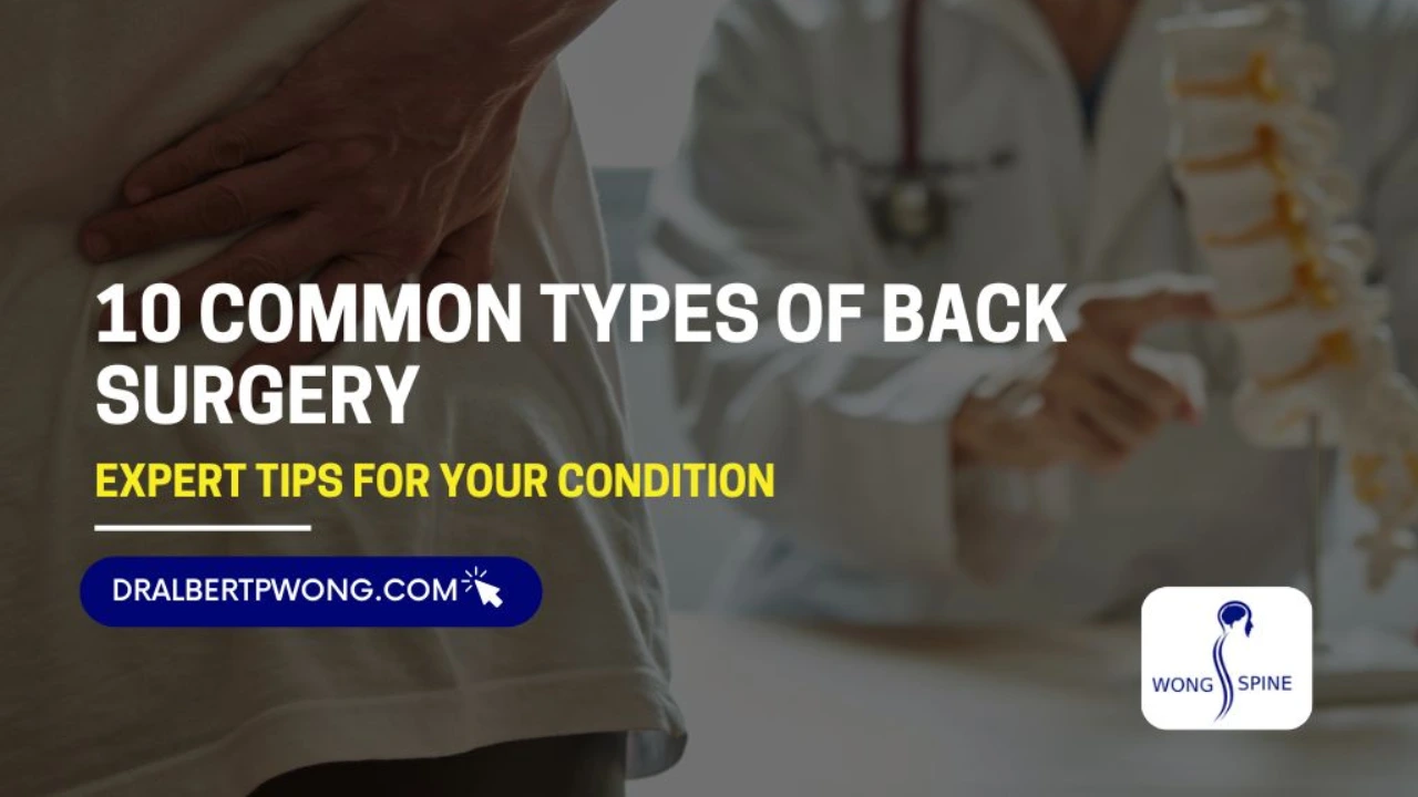 back surgery types​